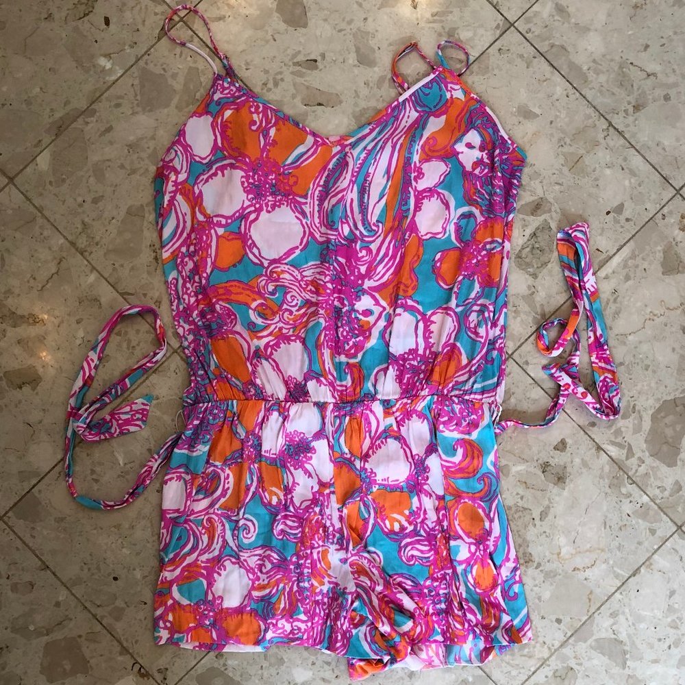 Lilly Pulitzer Feeling Tanked Romper